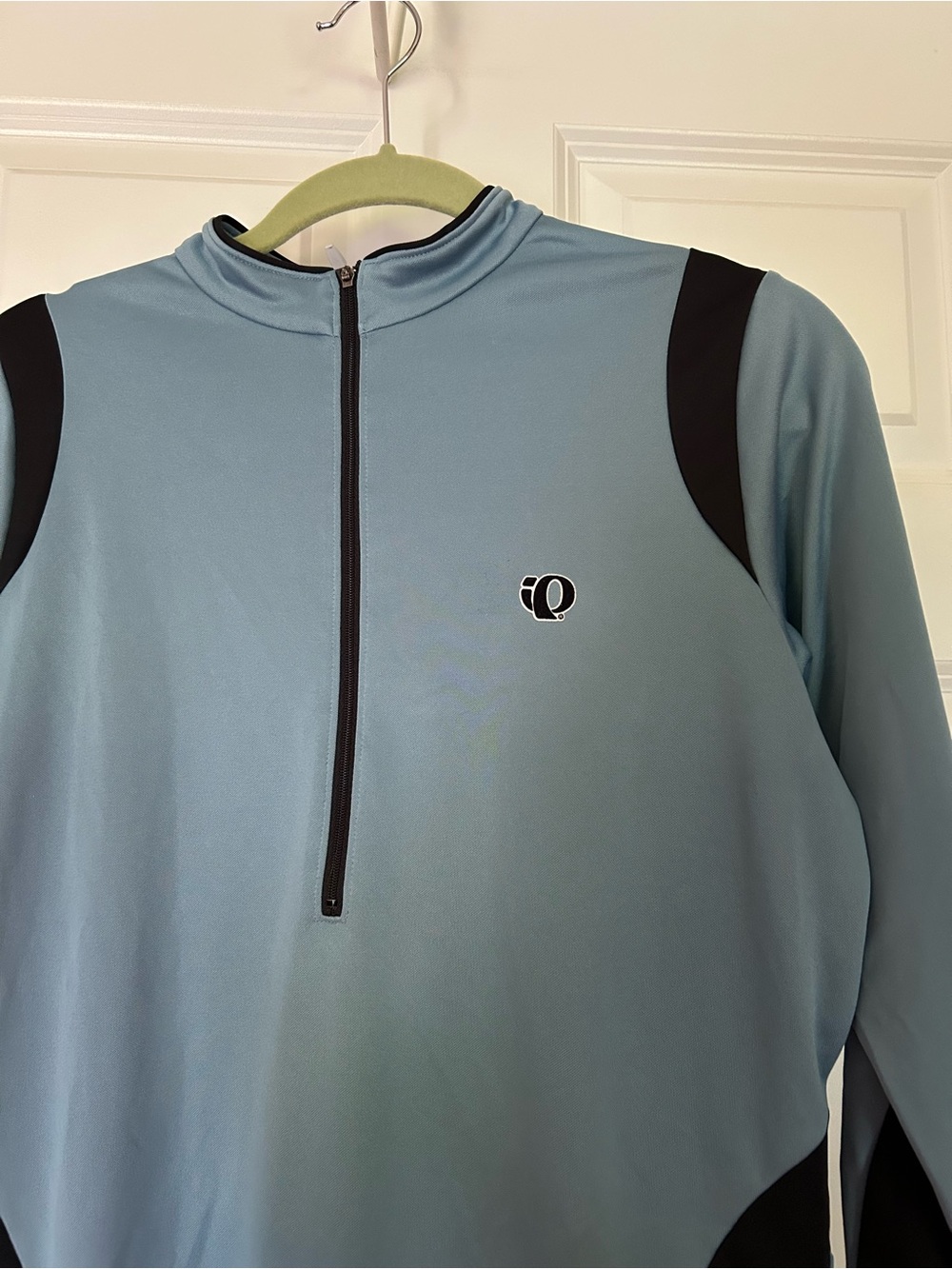 Pearl Izumi Men's Blue-Grey Half-Zip Performance Cycling Top with Black Accents - Picture 5 of 9